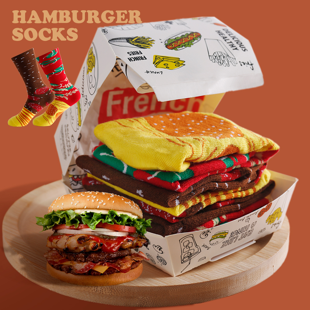 Calcetines de Hamburguesa - 2 pares